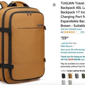 Tiguan Travel Laptop Backpack